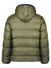 Geographical Norway Down Bomber Parka Outdoor Hood Green Men