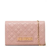 Love Moschino Borsetta Quilted da Sera Rosa