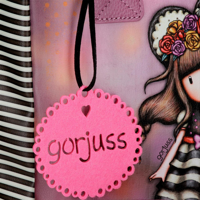 Gorjuss Santoro Borsa Frida Con Stampa Bambola Viola Donna 8