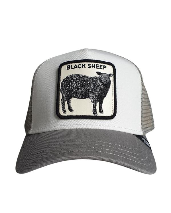 Goorin Bros. Trucker Cap Cappellino Animal Farm 'the Black Sheep' Grigio Unisex