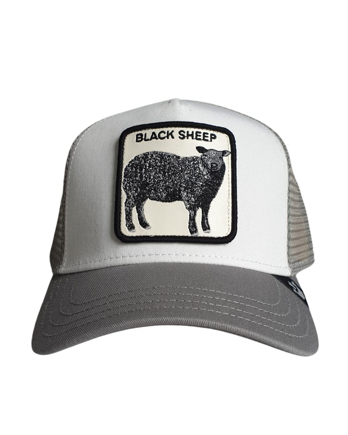 Goorin Bros. Trucker Cap Cappellino Animal Farm 'the Black Sheep' Grigio Unisex 1