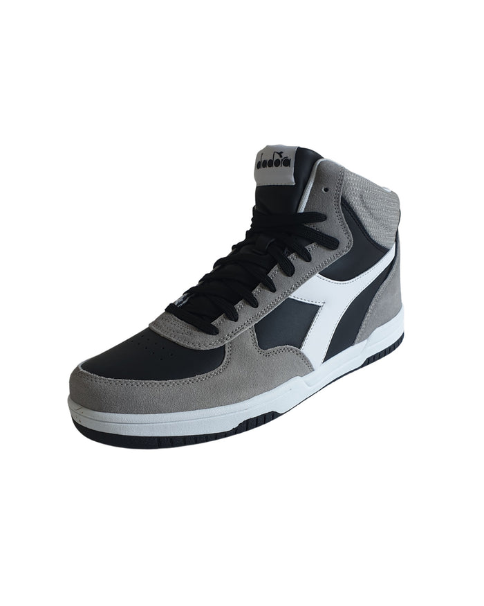Diadora Sneakers Raptor High SL Pelle Sintetica Nero 4