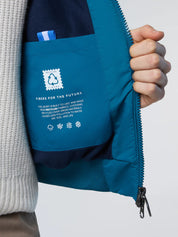 North Sails giubbotto giubbino ORIGINAL SAILOR JACKET idrorepellente 603305 0459 acqua