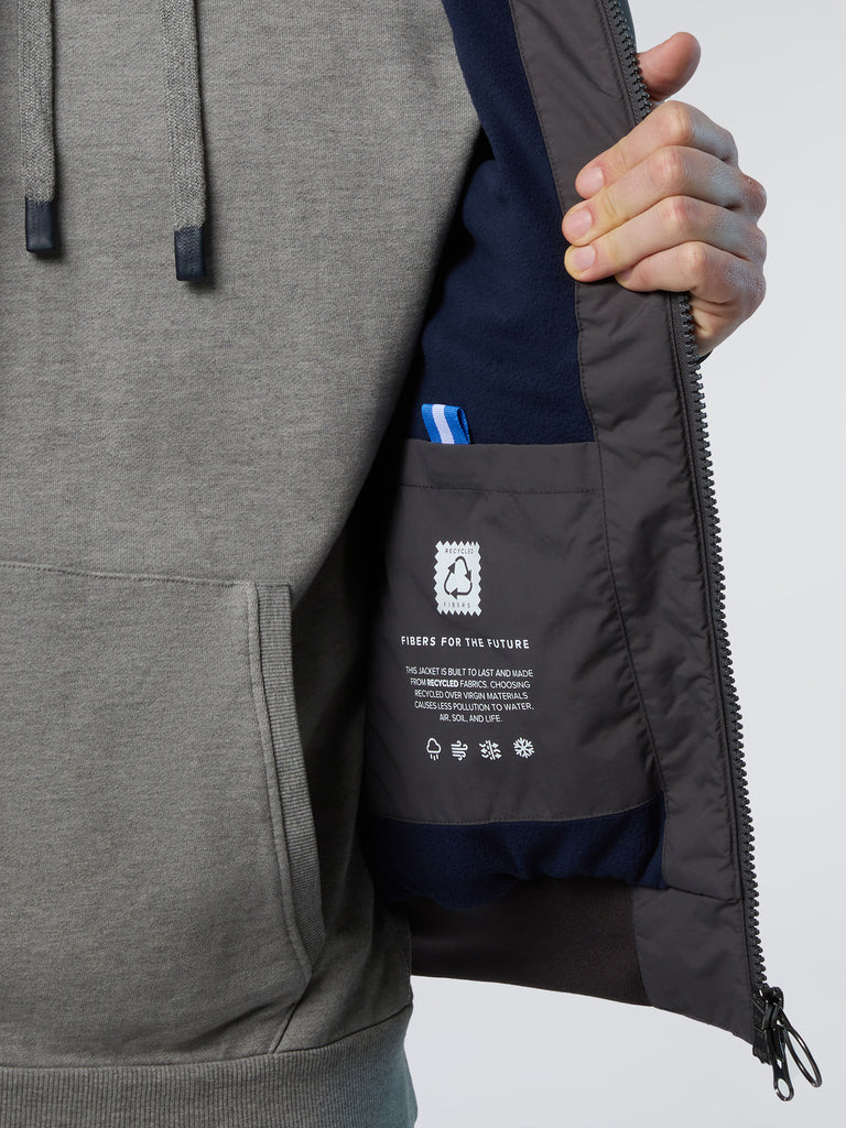 North Sails giubbotto giacca giubbino ORIGINAL SAILOR JACKET idrorepellente 6033050 0952 grigio