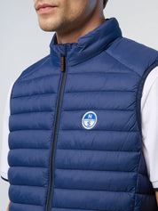 North Sails smanicato vest giubbino piumino leggero gilet zephyr antivento acqua product_sku:603423-0787