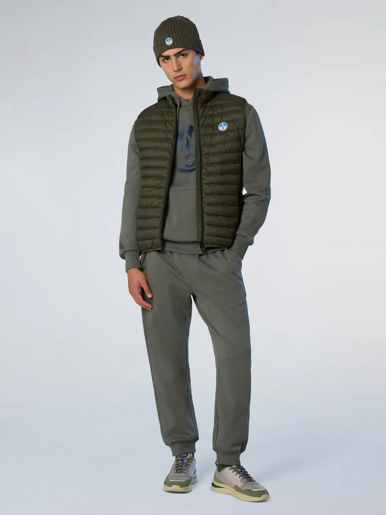 North Sails smanicato vest giubbino piumino leggero gilet zephyr antivento acqua 603423-0421