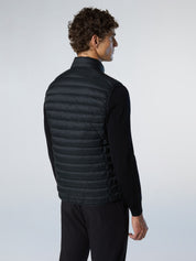 North Sails smanicato vest giubbino piumino leggero gilet zephyr antivento acqua black nero