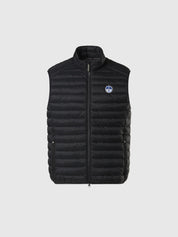 North Sails smanicato vest giubbino piumino leggero gilet zephyr antivento acqua black nero