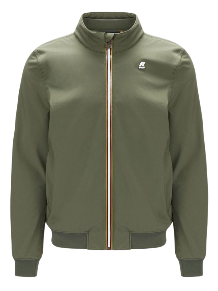 K-way Arsene Bonded Giubbotto Parka Impermeabile Verde Uomo 1