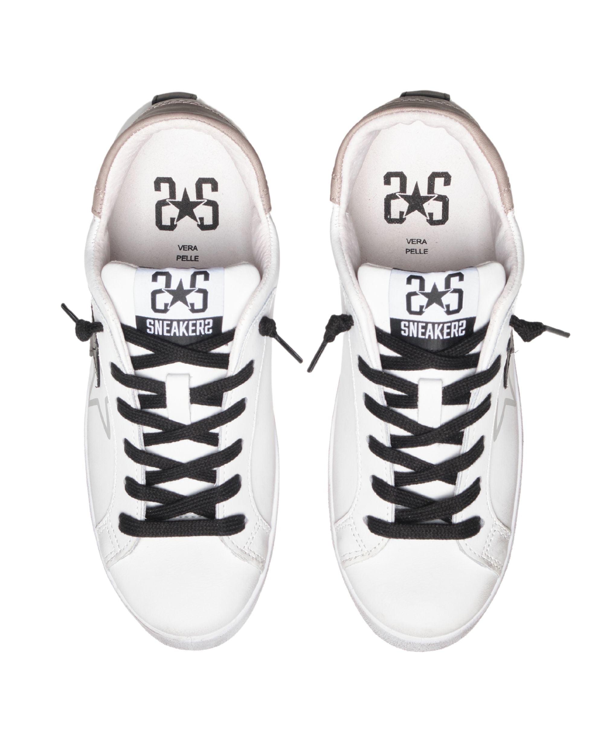 Sneaker One Star In Pelle Bianco Uomo