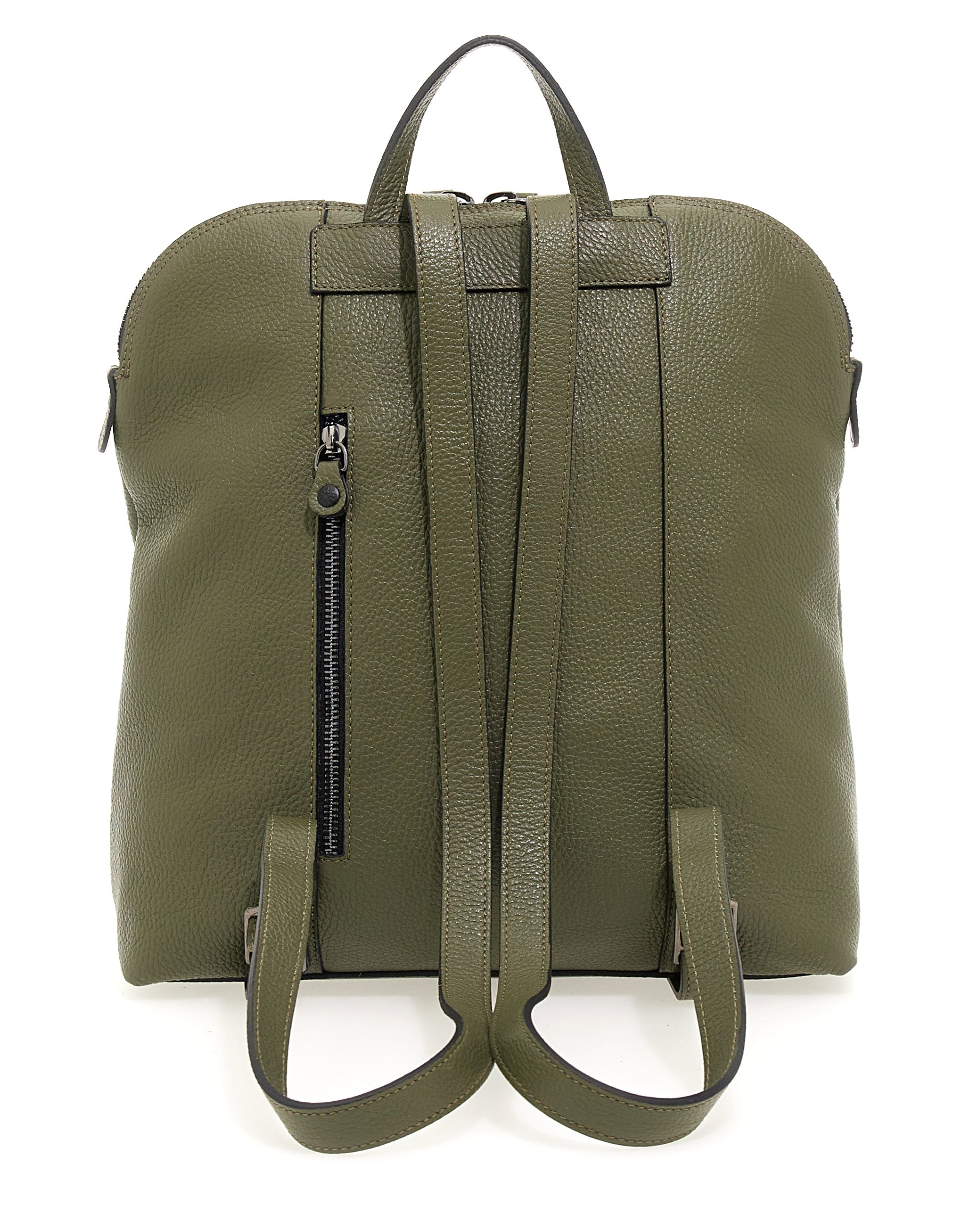 Gabs Brigitte Green Leather Backpack