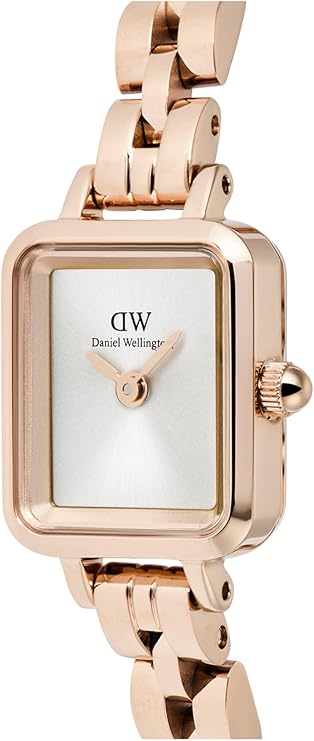 Daniel Wellington orologio donna Rose gold e bianco ARCH 3 LINK 15x18