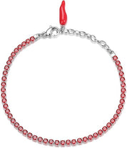 Brosway Bracciale Tennis in Acciaio e Cubic Zirconia - Collezione Desideri - BEI013