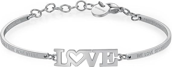 Brosway Bracciale Donna in Acciaio LOVE Amore | Collezione Chakra - BHK260