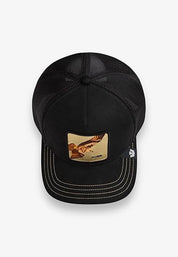Goorin Bros. Cappello Trucker Edizione Golden Bomb Misto Poliestere Nero Unisex