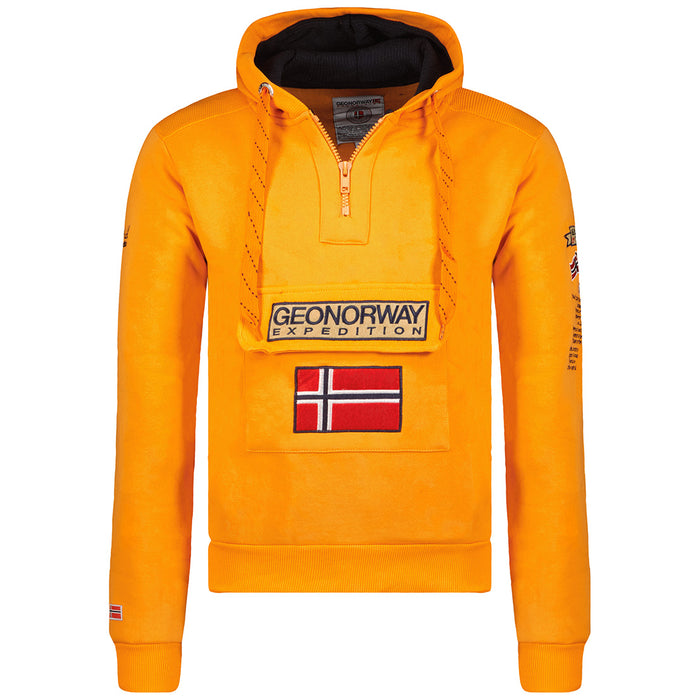 Geographical Norway Orange Hood Men 2