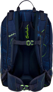 Satch Zaino scuola Tempo Libero Imbottitura Posteriore Eco Blue Tech AIR