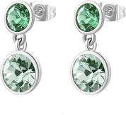 Brosway Orecchini Donna Pendenti in Acciaio e Cristalli | Collezione SYMPHONIA - BYM175
