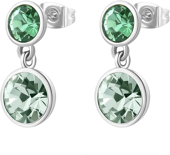 Brosway Orecchini Donna Pendenti in Acciaio e Cristalli | Collezione SYMPHONIA - BYM175