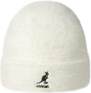 Kangol Berretto Cuffia Furgora Misto Angora Nylon Bianco Avorio Unisex