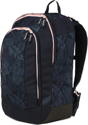 Satch Zaino scuola AIR Ergonomico Ecologico 26 Litri nero MIDNIGHT JUNGLE