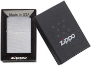 Zippo accendino ricaricabile antivento Made in USA Cromo Arc - 24647