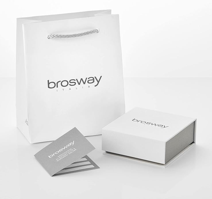 Brosway Collana Donna in Acciaio e Cristalli Elements | Collezione Symphonia - BYM62