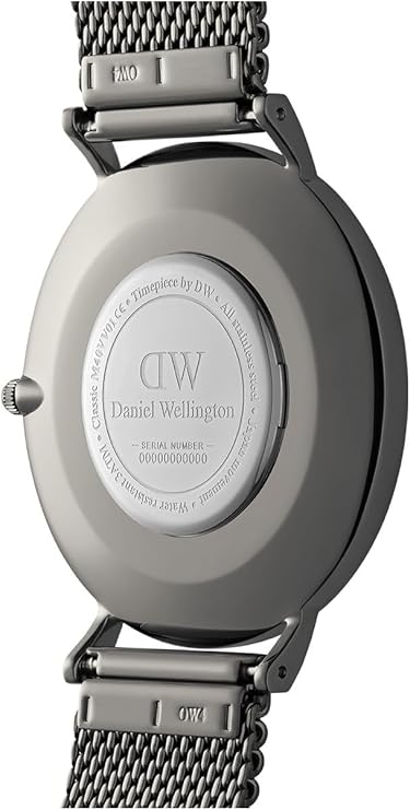 Daniel Wellington orologio CLASSIC REVIVAL Anthracite Grey Sunray 40 mm