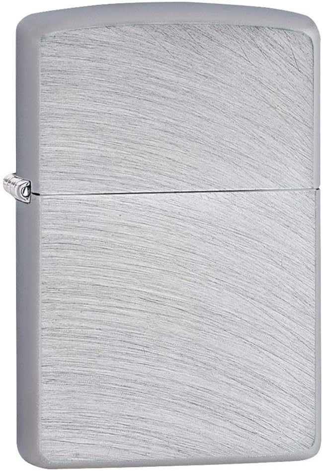 Zippo accendino ricaricabile antivento Made in USA Cromo Arc - 24647