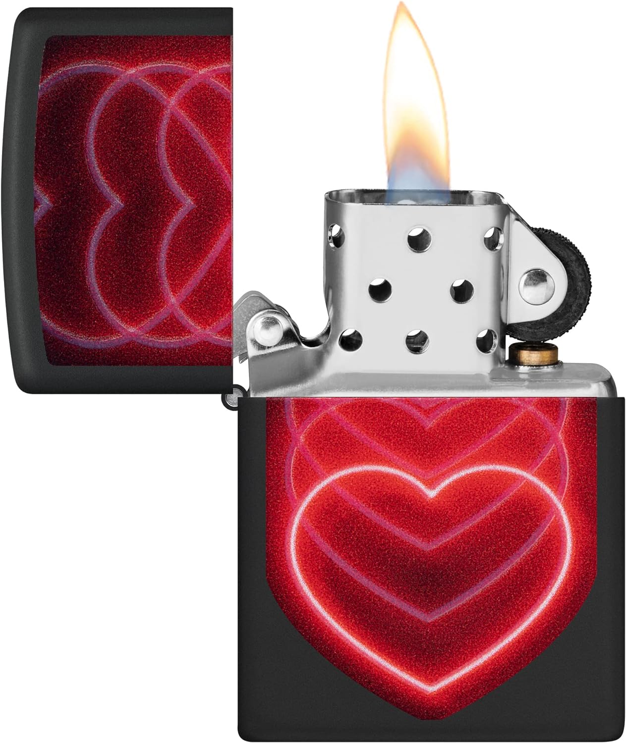 Zippo Lighter Glow in the Dark Rechargeable Multicolor Unisex