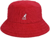 Kangol Cappello Pescatore Furgora Bucket Misto Angora Acrilico Rosso Scarlatto Unisex