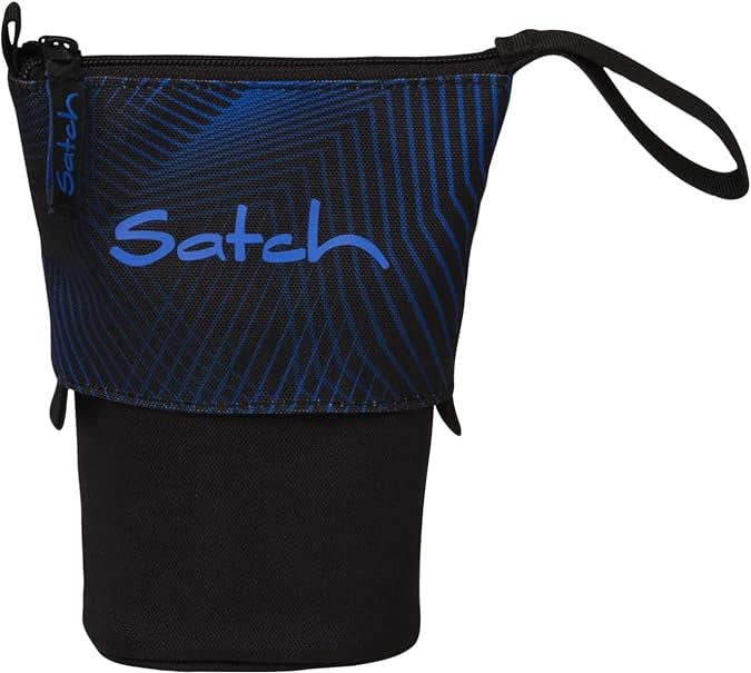 Satch Pencil slider portapenne astuccio eco riciclato 17x19x7 cm Seismic Blue