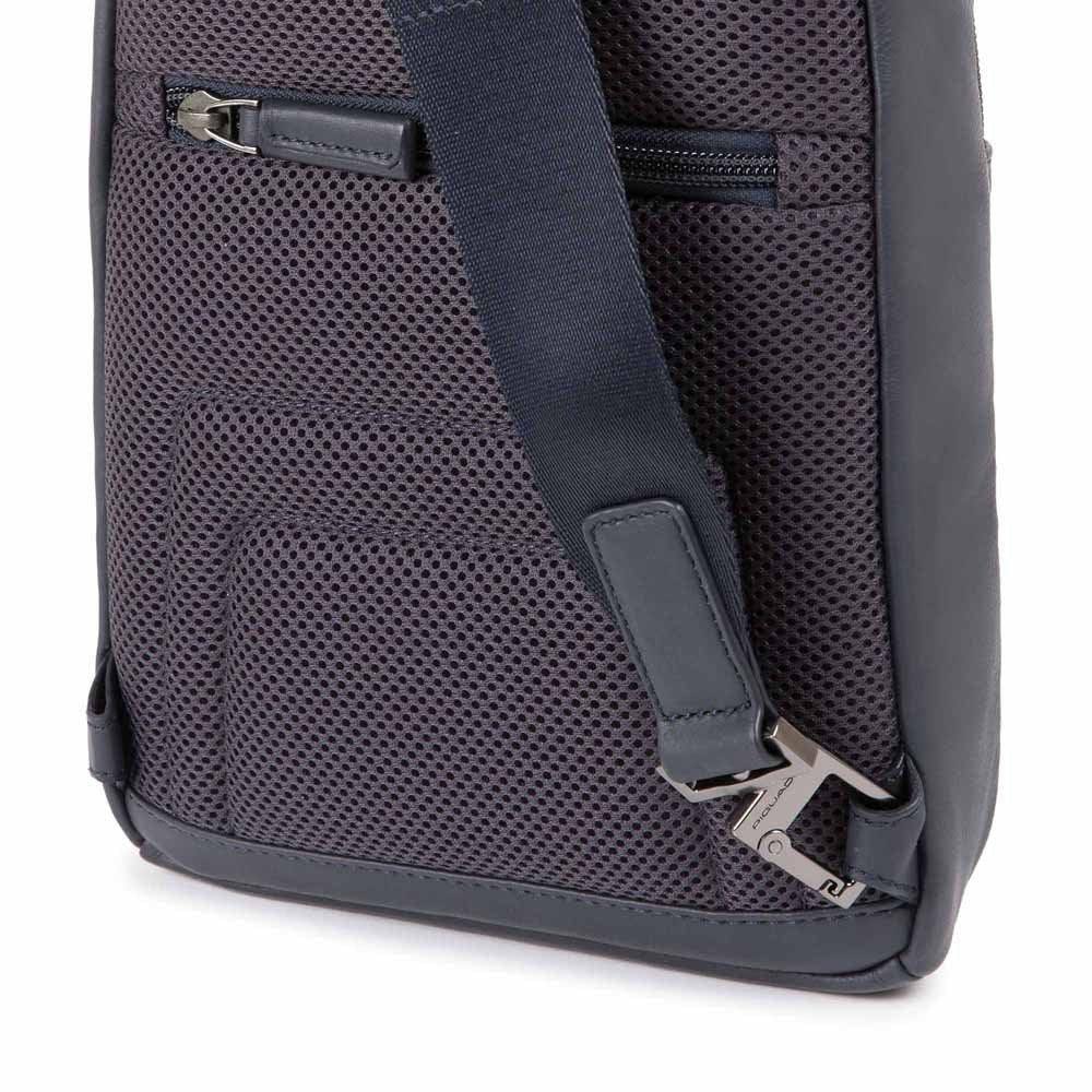 Piquadro Monospalla Porta Ipad Mini Men's Blue Bag