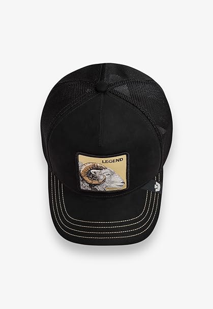 Goorin Bros. Cappello Trucker Edizione Golden Legend Misto Poliestere Nero Unisex