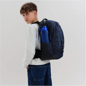 Satch Zaino scuola CONNEXT porta pc laptop Ergonomico Impermeabile Dark Blue 22 litri