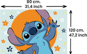 STITCH DISNEY Tappeto con Antiscivolo x cameretta 80x120 cm