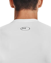 Under Armour HEATGEAR maglia t-shirt compressione allenamento corsa uomo men bianco