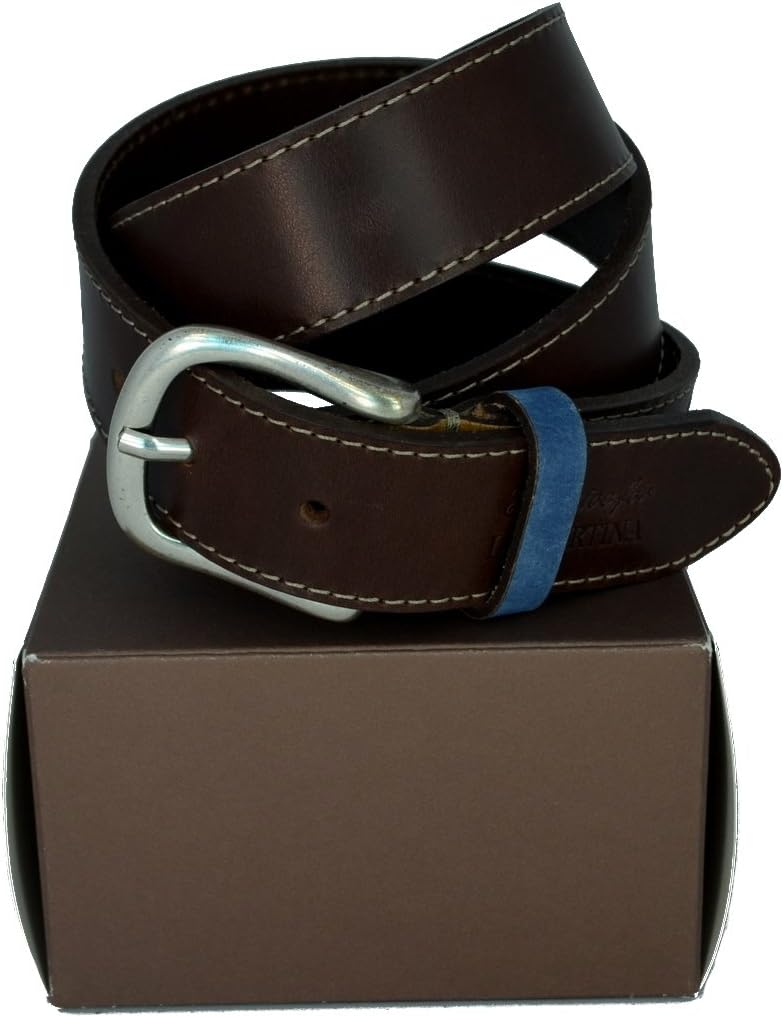 La Martina Leather Accessory 3.5cm Brown Unisex