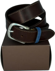 La Martina Leather Accessory 3.5cm Brown Unisex