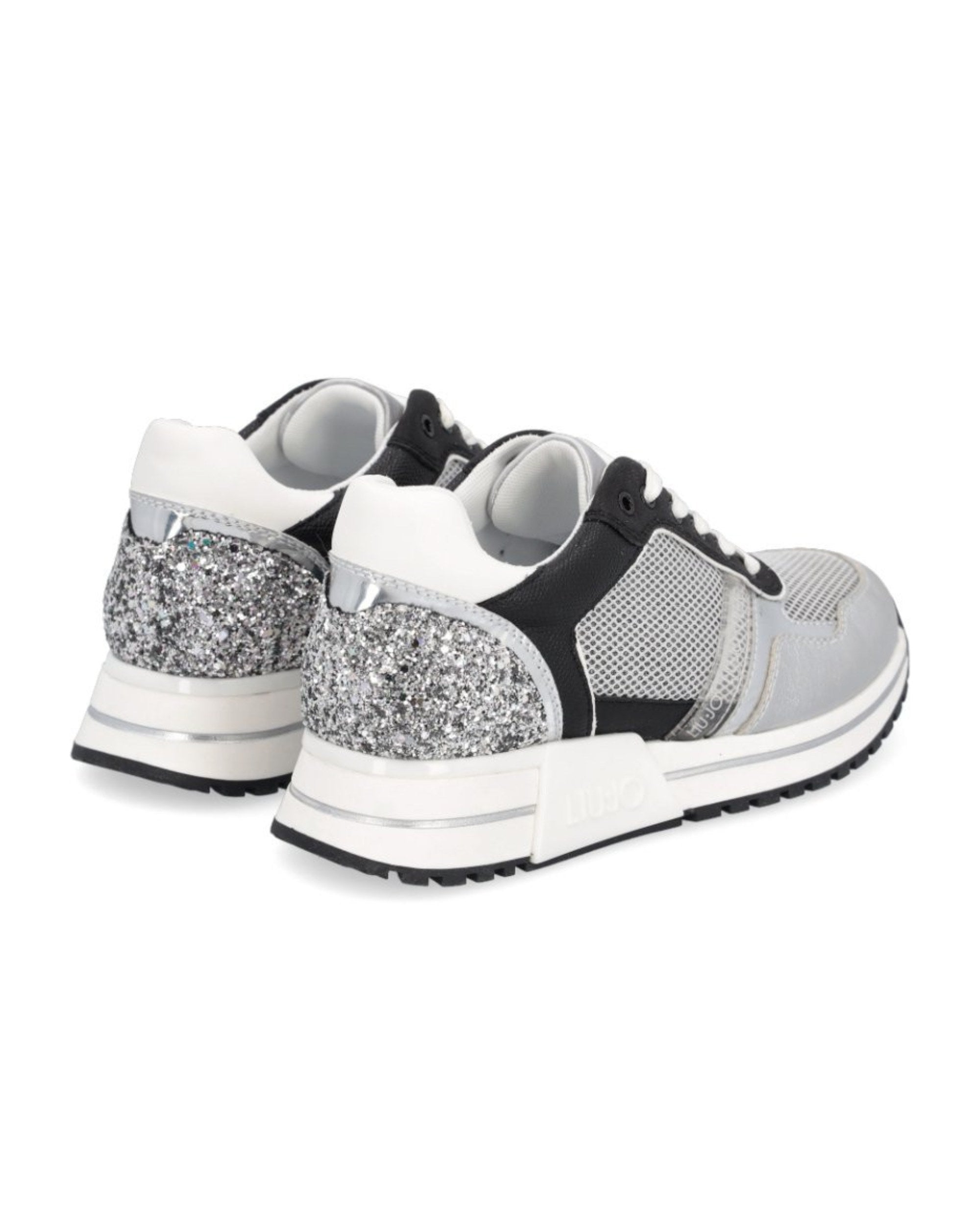 Liu Jo Sneakers Kiss 03 Similpelle Argento