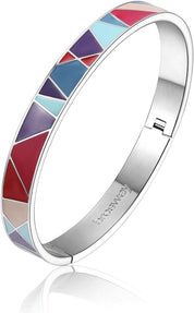 Brosway Bracciale Donna WITHYOU Acciaio e smalti colorati Diametro 60mm - BWY49