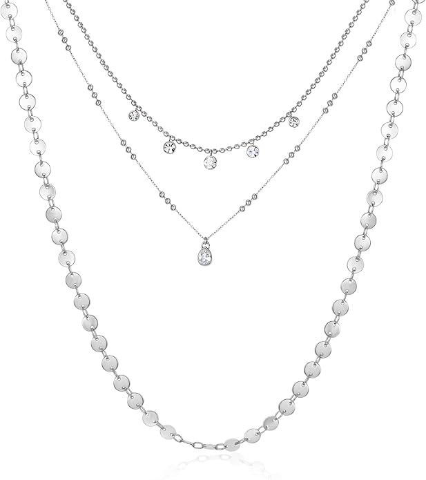Brosway Collana Donna in Acciaio e Cristalli | Collezione Symphonia - BYM109