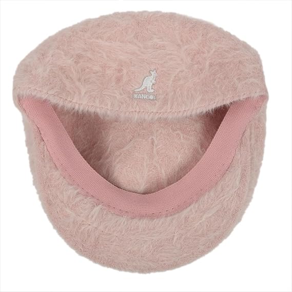 Kangol Cappello Furgora 504 Iconico in Misto Angora e Acrilico Rosa Antico Unisex