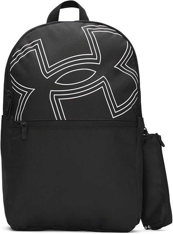 Under Armour Zaino Essential Printed Daypack Poliestere Nero Logo Bianco Unisex
