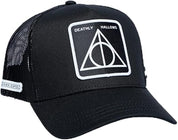 Capslab Cappellino con Visiera Collezione Harry Potter Misto Cotone Nero Unisex