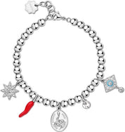Brosway Bracciale Donna in Acciaio e Cristalli | Collezione Chakra - BHKB148