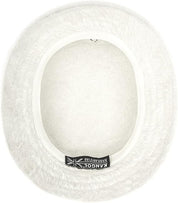 Kangol Cappello Pescatore Furgora Bucket Misto Angora Acrilico Bianco Avorio Unisex