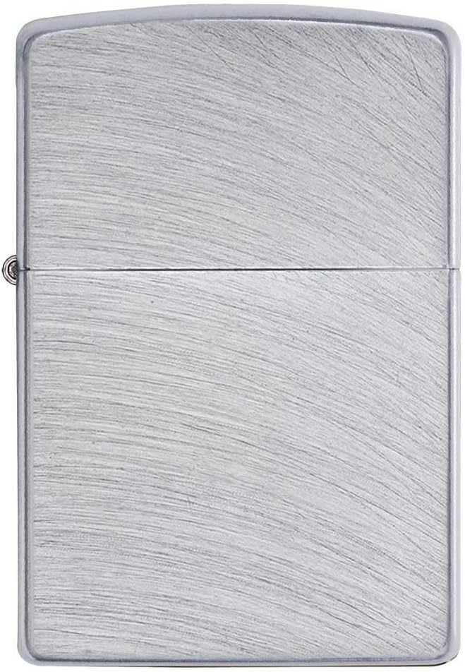 Zippo accendino ricaricabile antivento Made in USA Cromo Arc - 24647