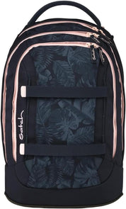 Satch Zaino scuola PACK Ergonomico Ecologico 30 Litri nero MIDNIGHT JUNGLE