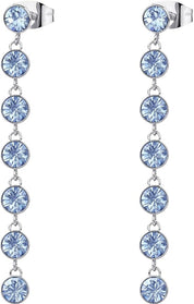 Brosway Orecchini donna Pendenti in Acciaio e Cristalli Collezione SYMPHONIA - BYM146